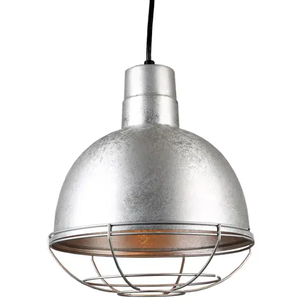 In Galvanized by Hi Lite from the Deep Bowl Shade collection