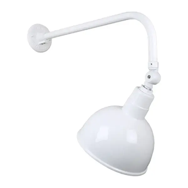 In White by Hi Lite from the Deep Bowl Shade collection