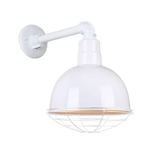 In White by Hi Lite from the Deep Bowl Shade collection