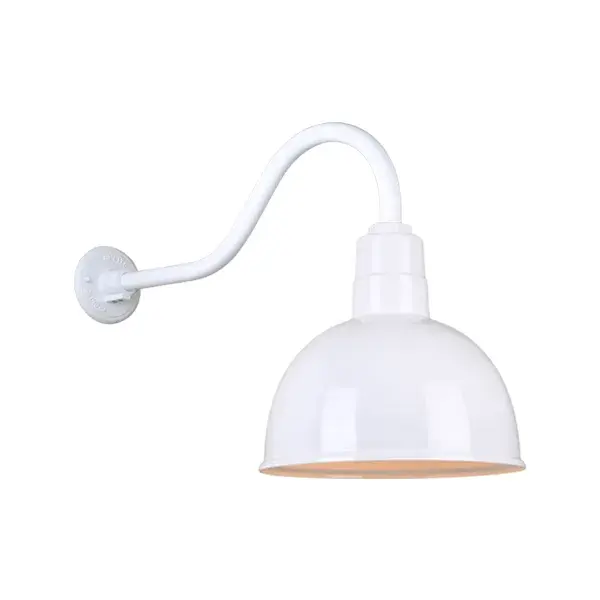 In White by Hi Lite from the Deep Bowl Shade collection