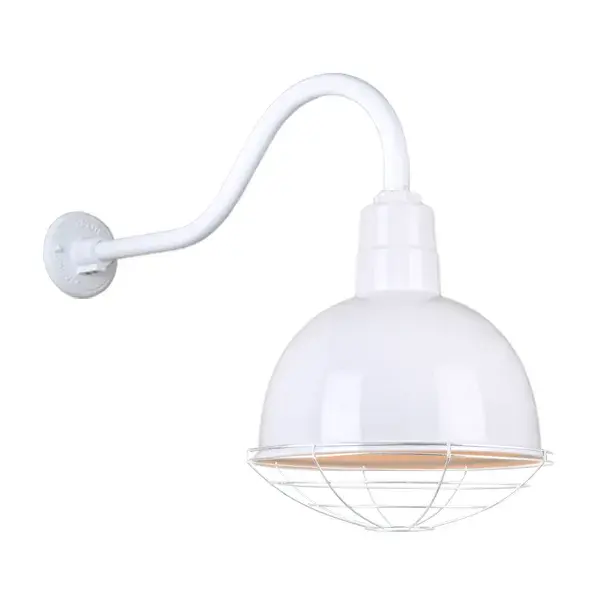 In White by Hi Lite from the Deep Bowl Shade collection