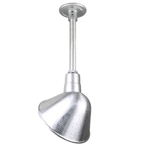 Warehouse One Light Pendant in Galvanized