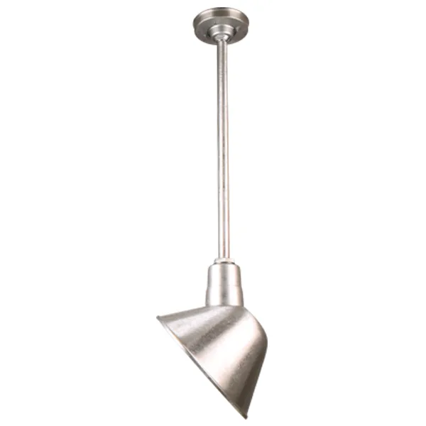 Warehouse One Light Pendant in Galvanized