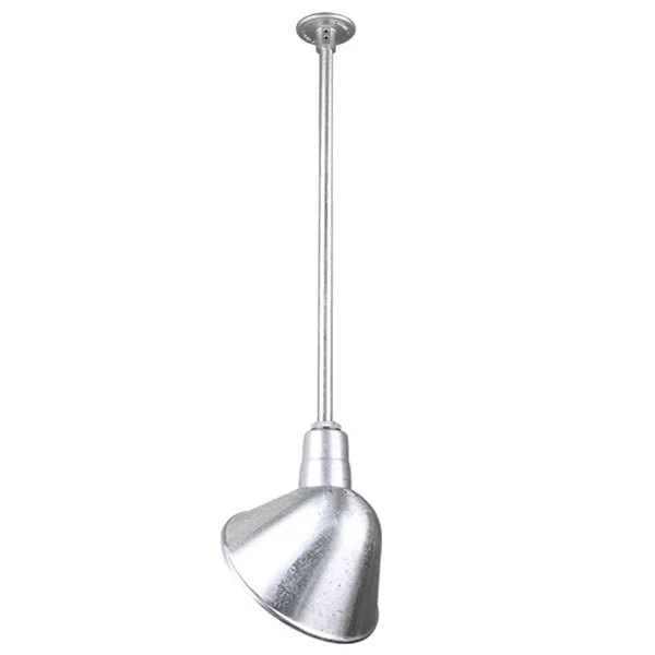 Warehouse One Light Pendant in Galvanized