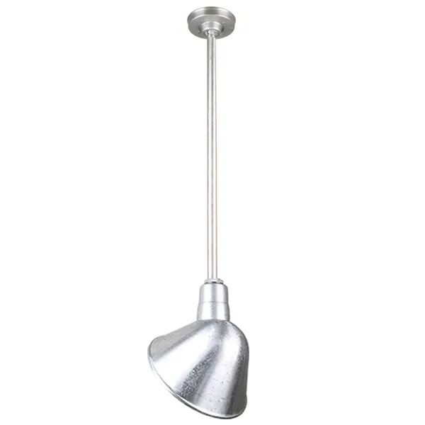 Warehouse One Light Pendant in Galvanized