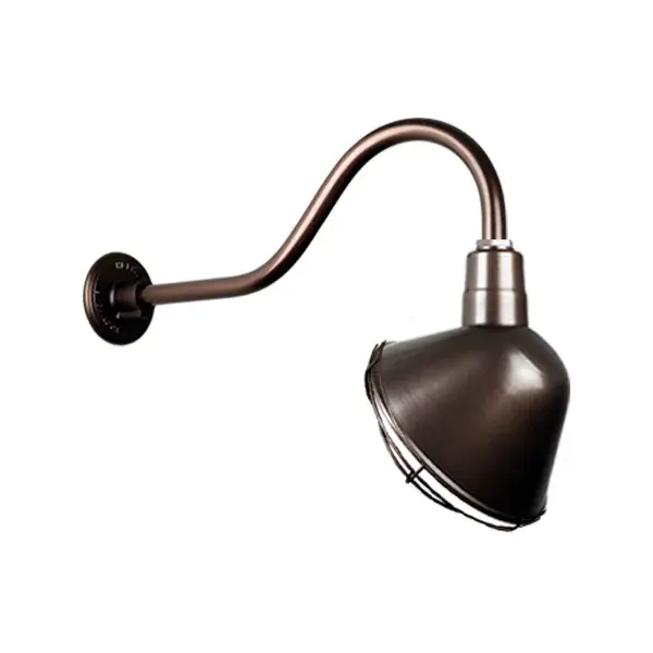 In Oil Rubbed Bronze by Hi Lite from the Angle Shade collection