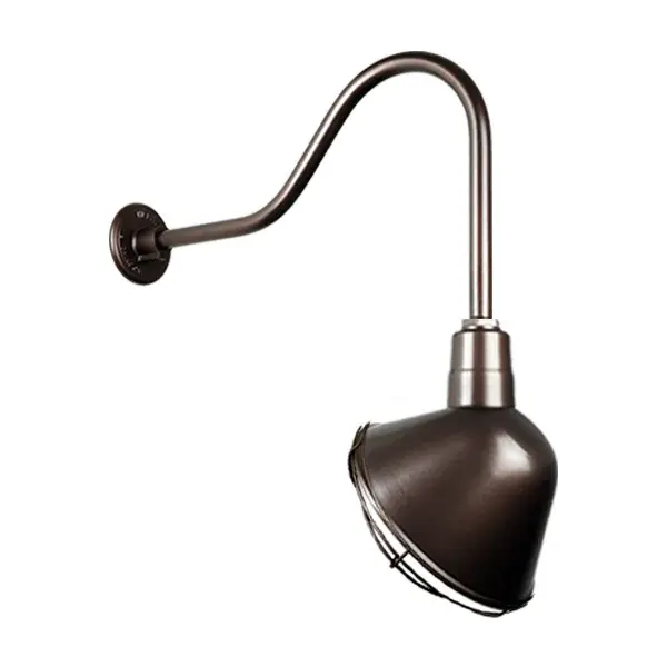 In Oil Rubbed Bronze by Hi Lite from the Angle Shade collection