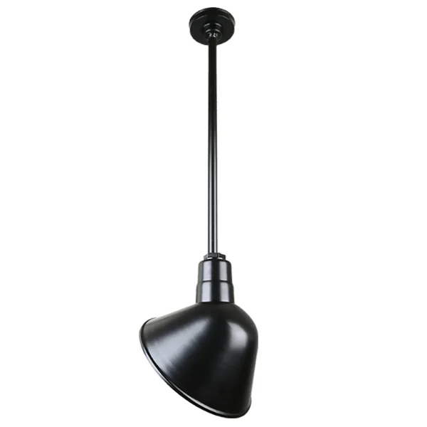 Warehouse One Light Pendant in Black