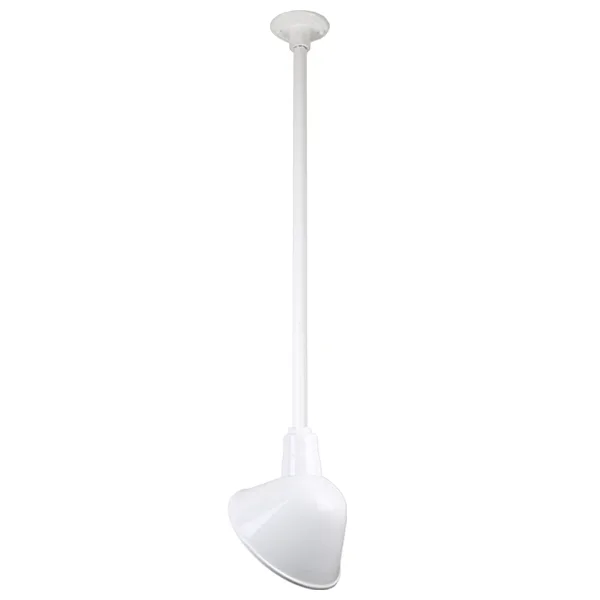 Warehouse One Light Pendant in White