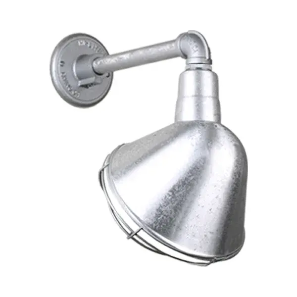 In Galvanized by Hi Lite from the Angle Shade collection