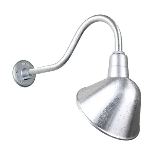 In Galvanized by Hi Lite from the Angle Shade collection