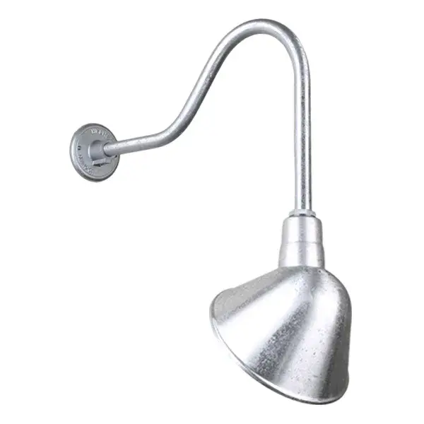 In Galvanized by Hi Lite from the Angle Shade collection