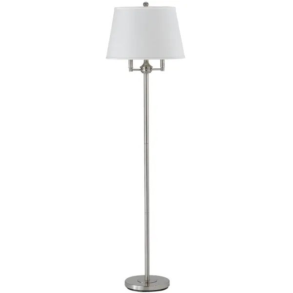 Versatile 6-Way Floor Lamp with Adjustable Lighting Control