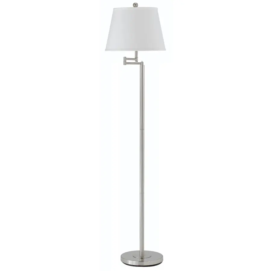 Versatile Swing Arm Floor Lamp with 3-Way Lighting Control - Image 1