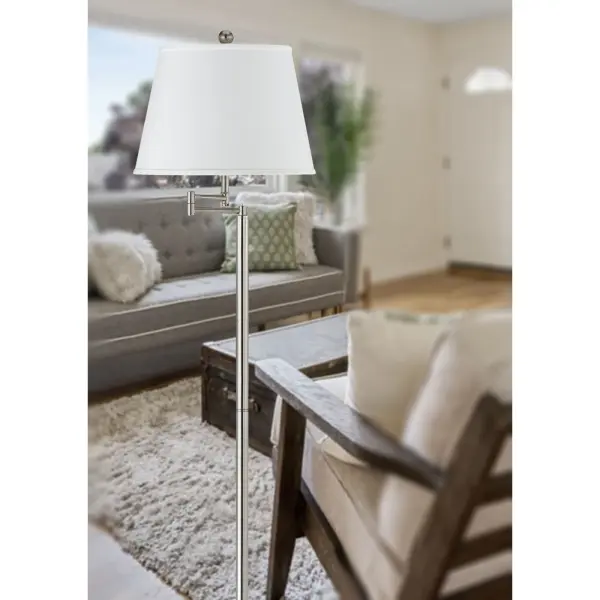 Versatile Swing Arm Floor Lamp with 3-Way Lighting Control - Image 3