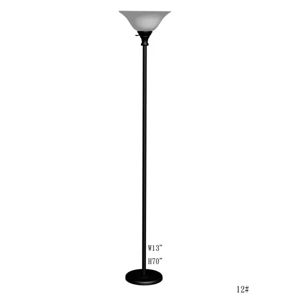 150W 3-Way Torchiere Floor Lamp - Image 1