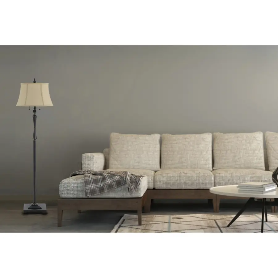 Madison Club Oil Rubbed Bronze Floor Lamp - Image 2