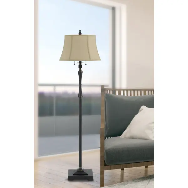 Madison Club Oil Rubbed Bronze Floor Lamp - Image 3