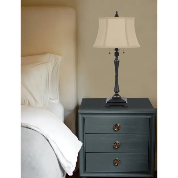 Madison 60W Table Lamp in Oil Rubbed Bronze - Image 3