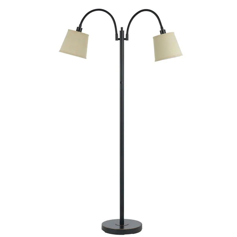 Gail Double Gooseneck Floor Lamp - Image 1