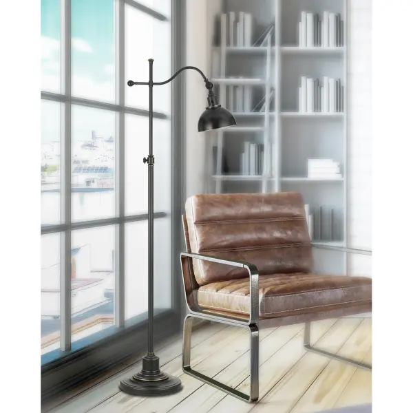 Adjustable Height Metal Floor Lamp - Image 3