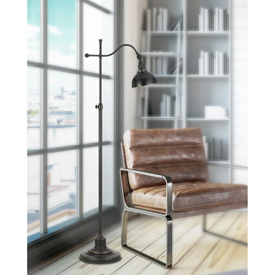 Adjustable Height Metal Floor Lamp - Image 3