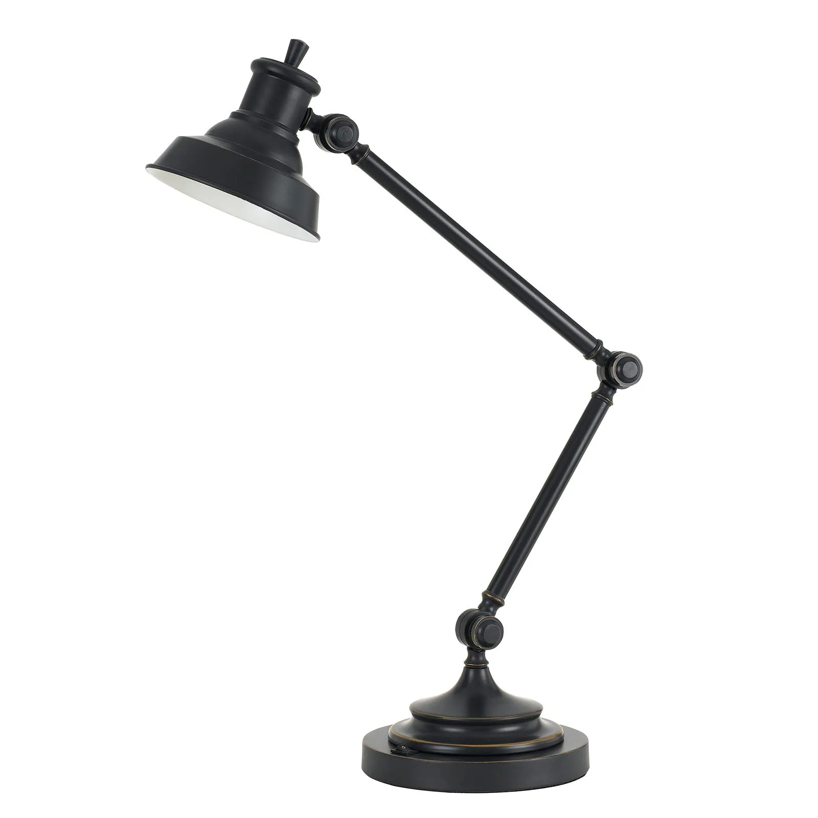 LED Adjustable Desk Lamp in Dark Bronze