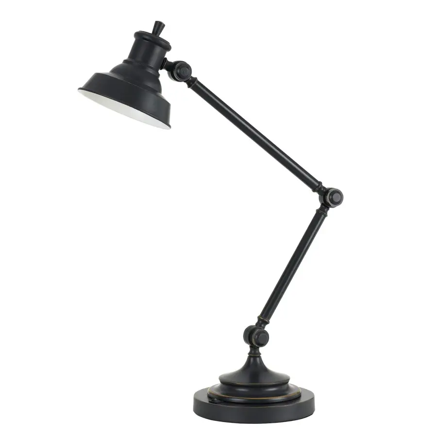 LED Adjustable Desk Lamp in Dark Bronze - Image 1