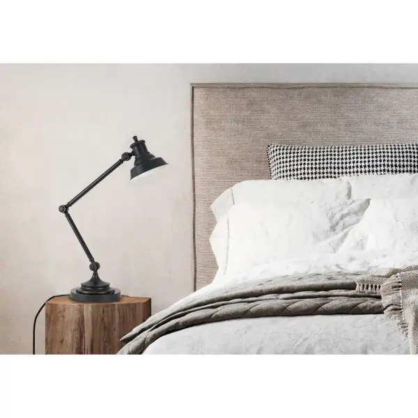 LED Adjustable Desk Lamp in Dark Bronze - Image 3