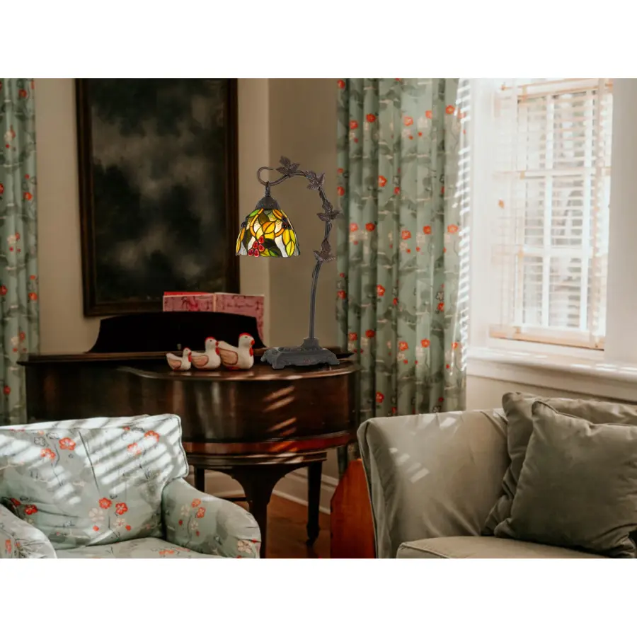 Cotulla Tiffany Downbridge Table Lamp - Image 2