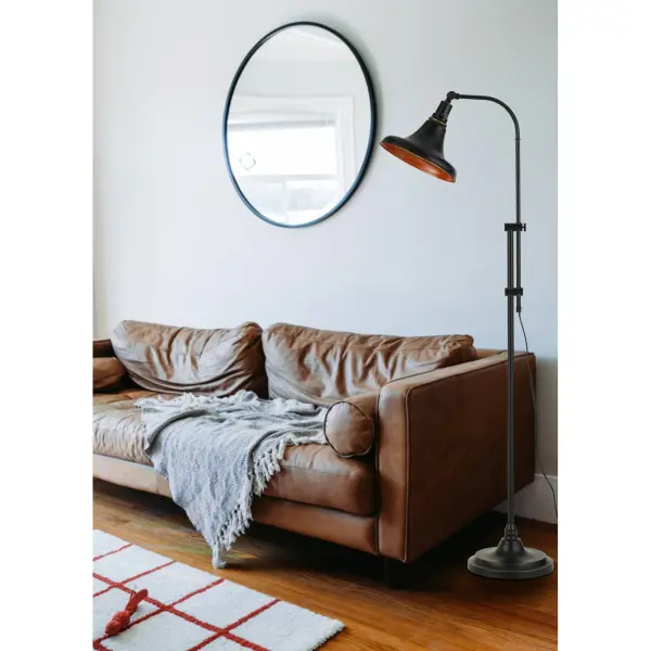 Taranto Adjustable Metal Floor Lamp - Image 2