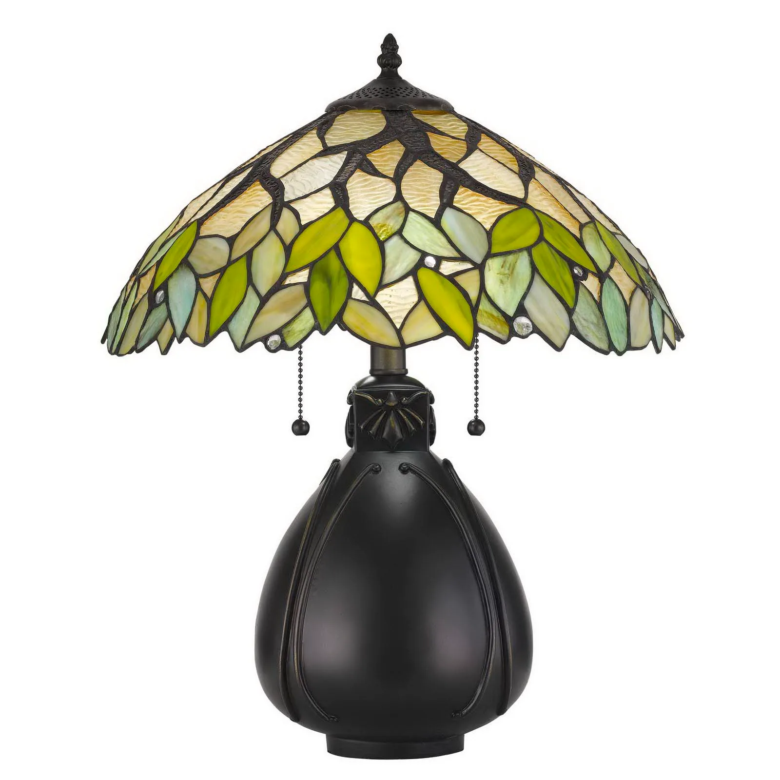 Tiffany Style Stained Glass Table Lamp