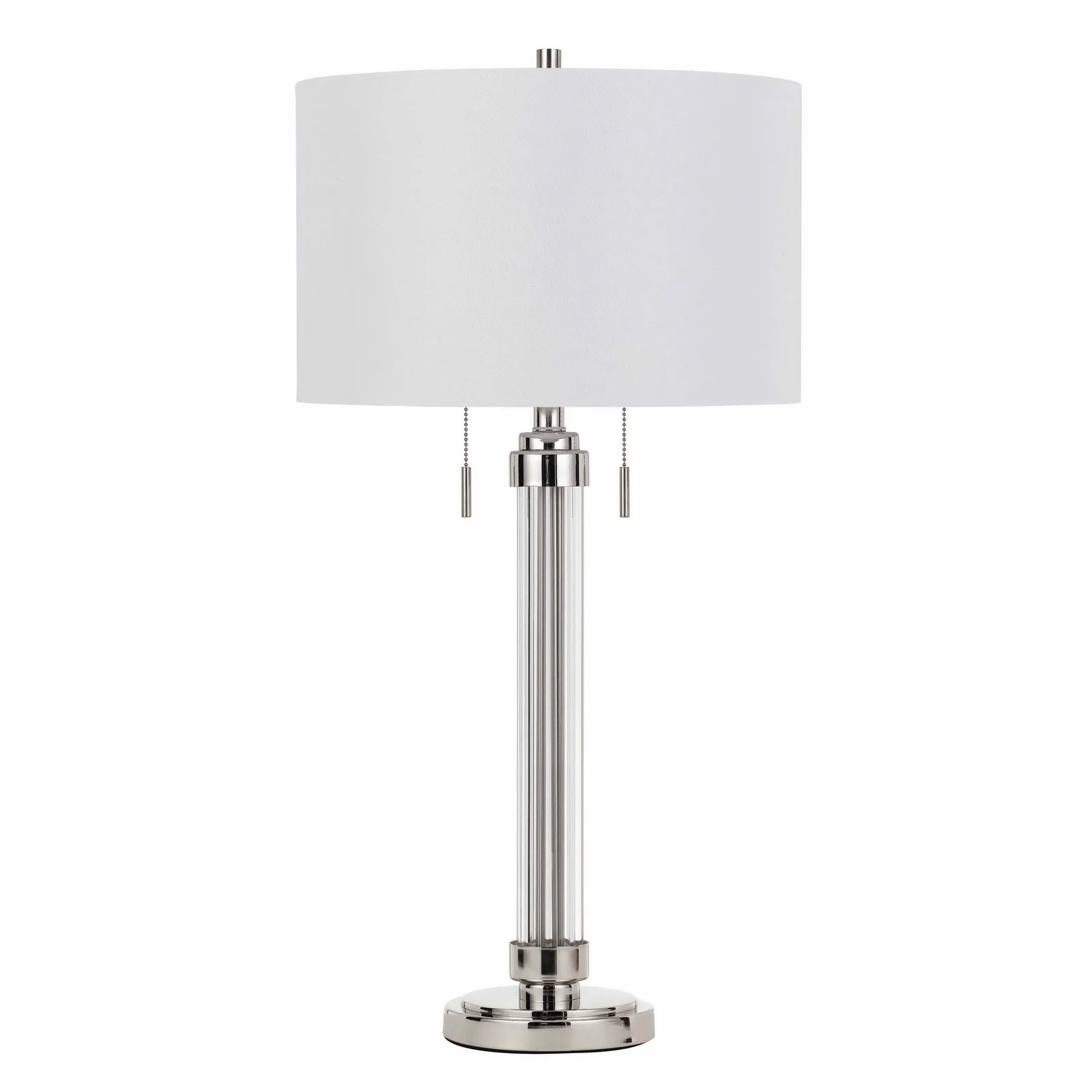 Montilla Metal & Acrylic Table Lamp with Fabric Shade