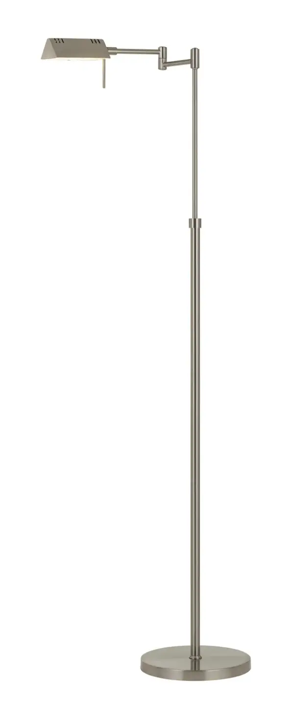 Clemson LED Swing Arm Floor Lamp
