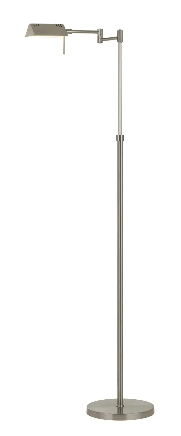 Clemson LED Swing Arm Floor Lamp