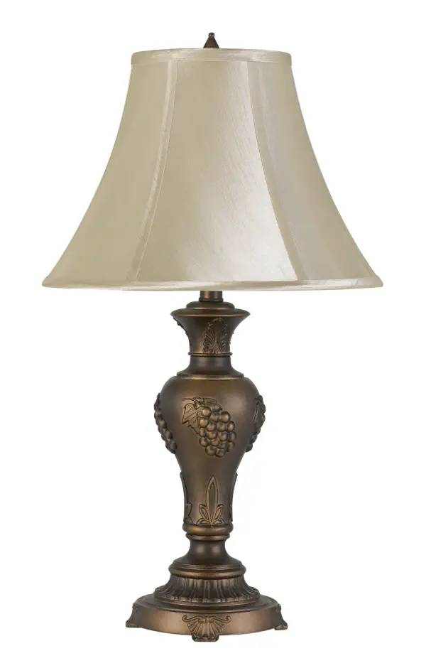 Cavan One Light Table Lamp in Antique Brass