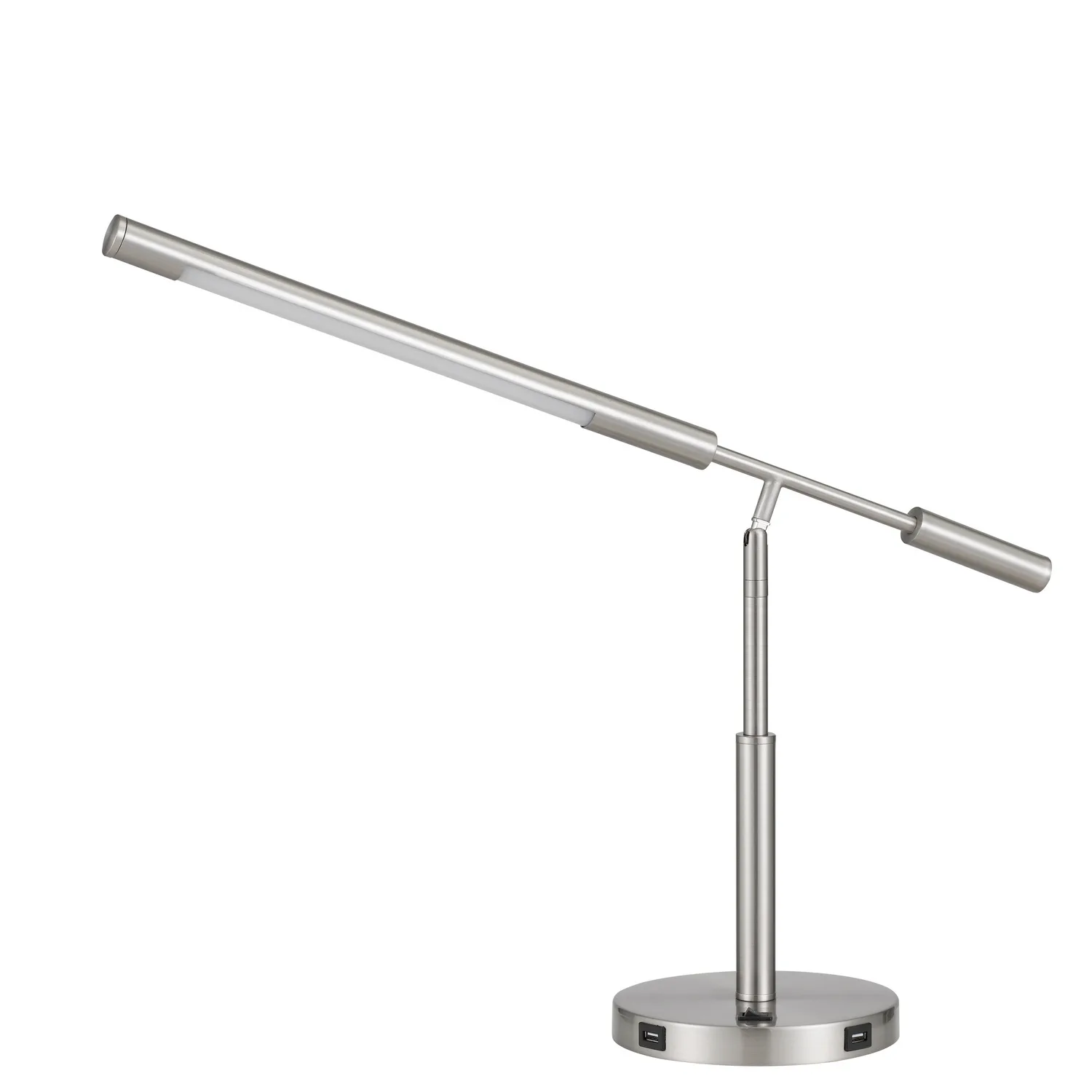 Auray LED Desk Lamp in Brushed Steel