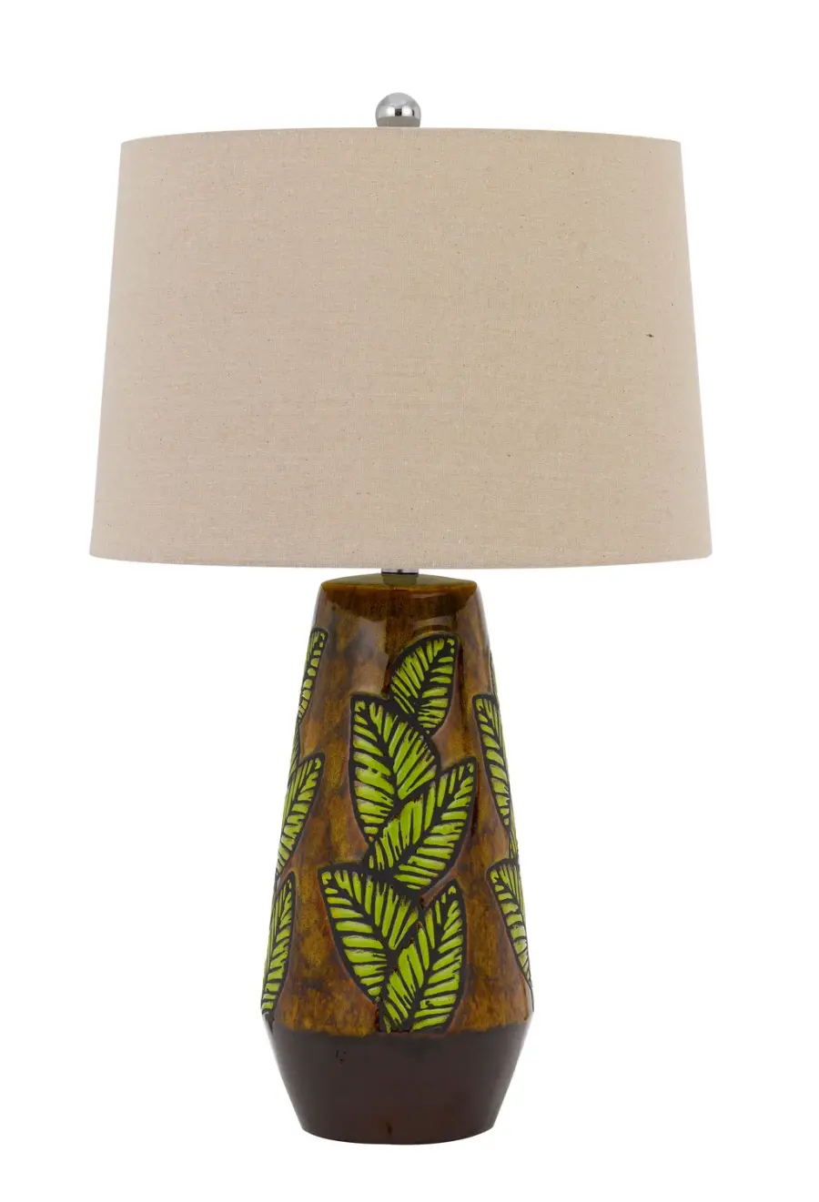 Hanson One Light Table Lamp in Cocoa