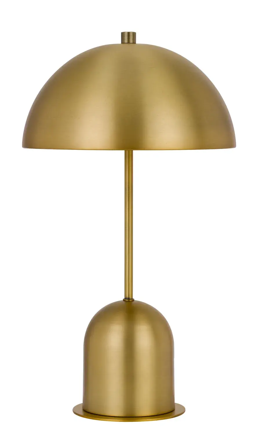 Elegant Antique Brass Accent Lamp with Timeless Appeal