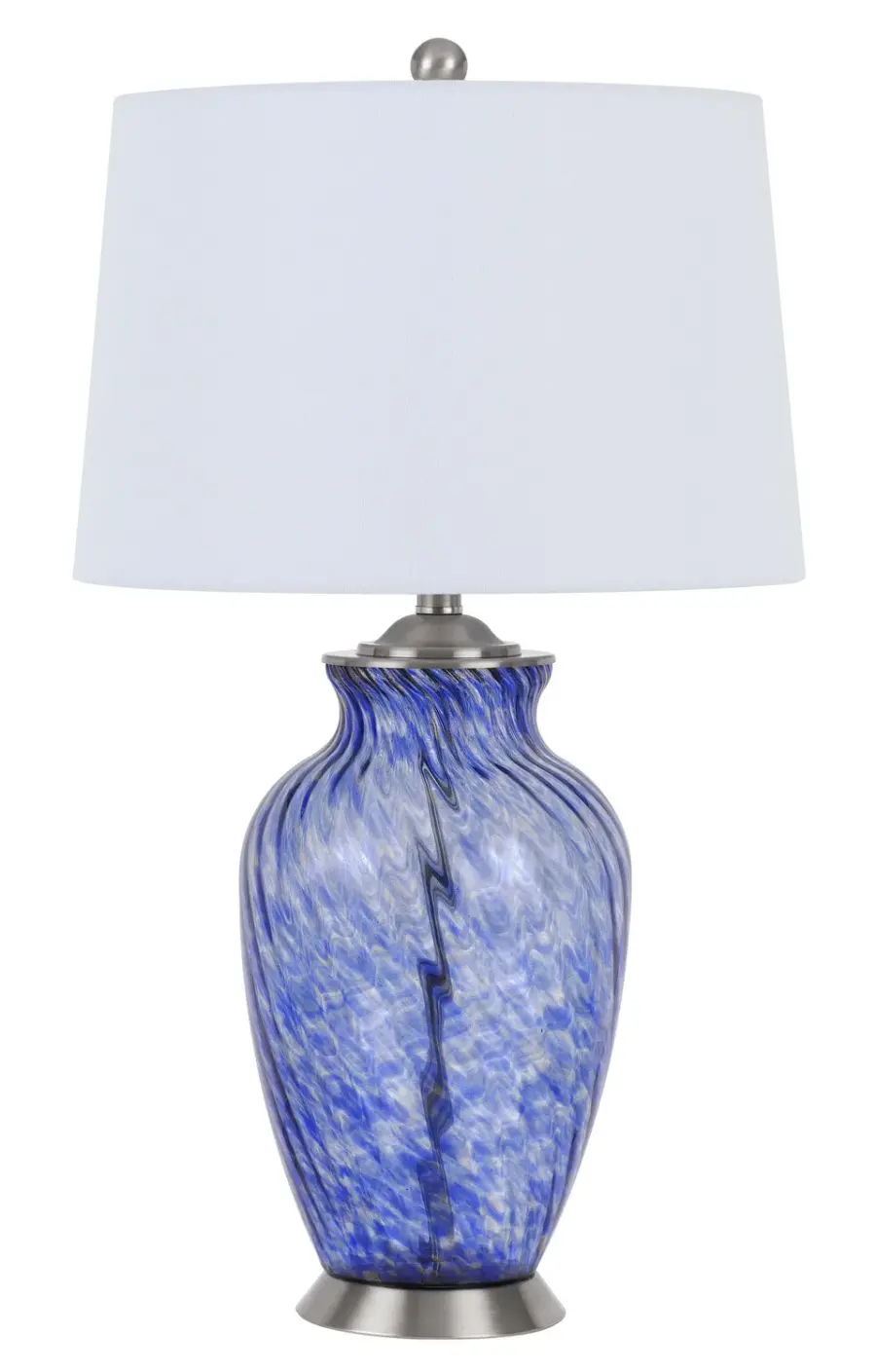 Ashland One Light Table Lamp in Sky Blue