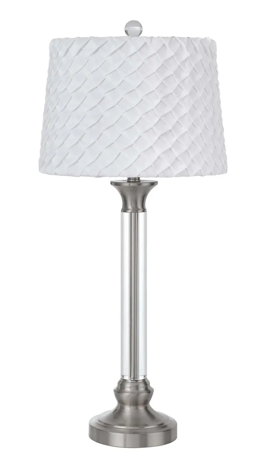 Ruston One Light Table Lamp in Brushed Steel