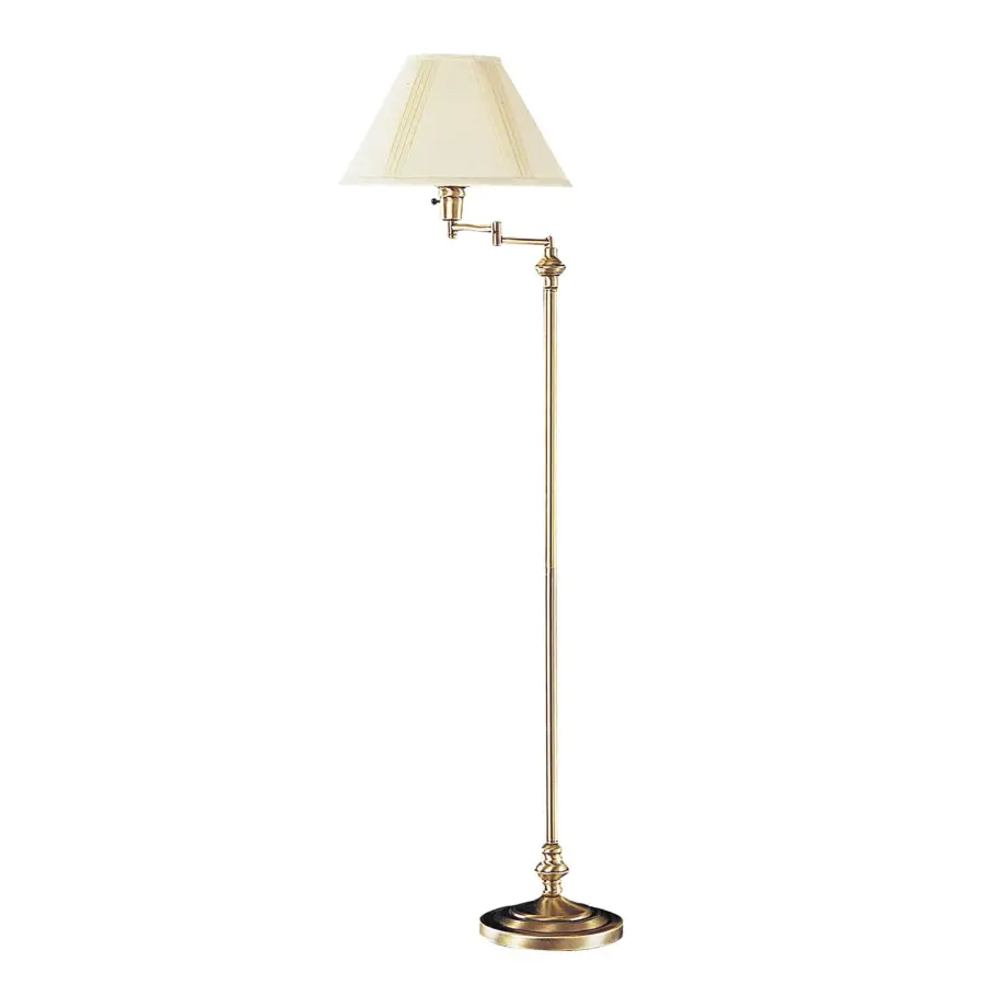 150W 3-Way Swing Arm Floor Lamp - Image 1