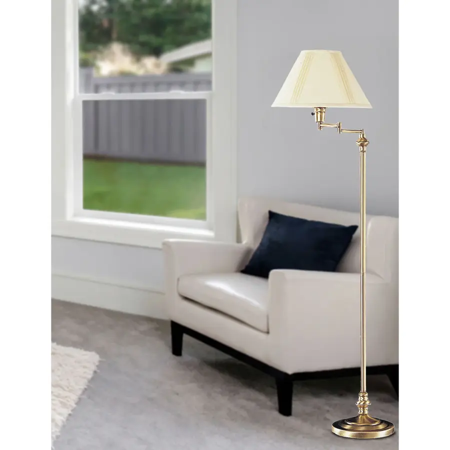 150W 3-Way Swing Arm Floor Lamp - Image 3