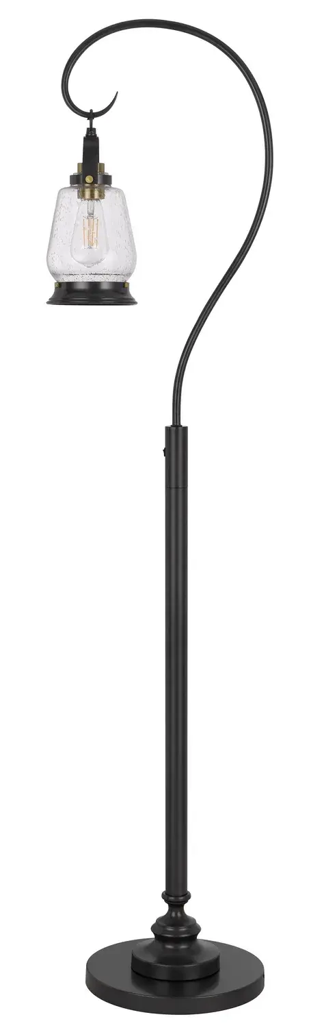 The Terri floor lamp combines timeless dark bronze finish with practical single-light design. At over 5 feet tall, it provides excellent task or ambient lighting for living spaces, bedrooms, and offices.