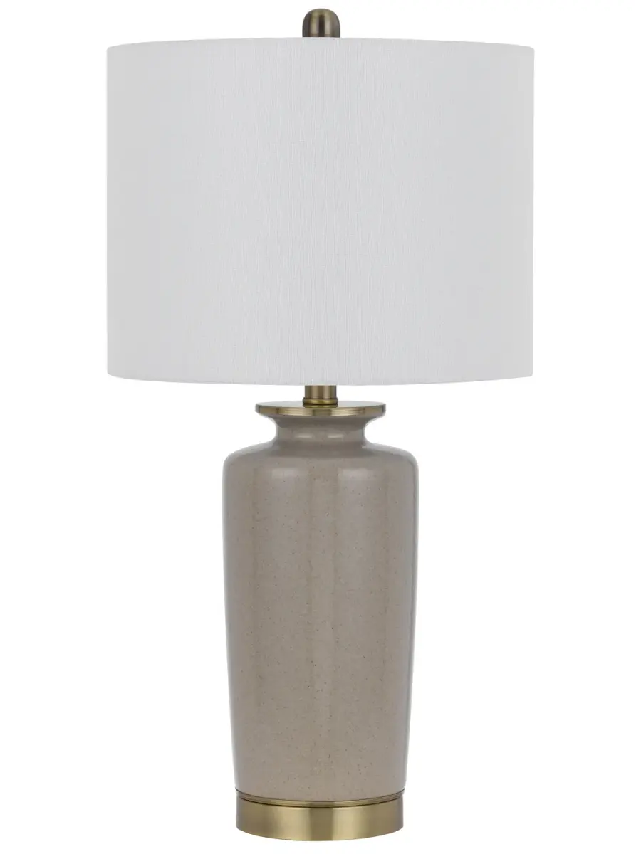 Elegant Transitional Table Lamp with Warm Coastal Appeal