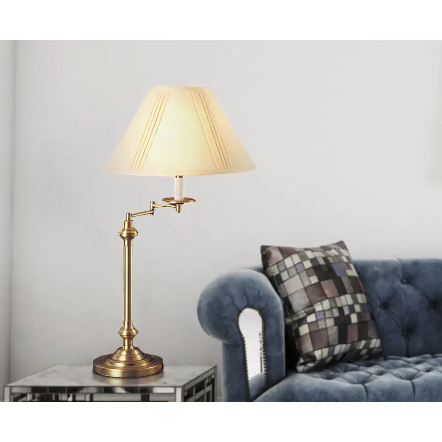 150W 3-Way Swing Arm Table Lamp - Image 2