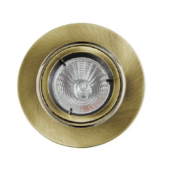 This MR-16 recessed trim ring provides focused, energy-efficient lighting in a compact 3.75-inch profile. The antique bronze finish adds warmth while the low-voltage design ensures safe operation.