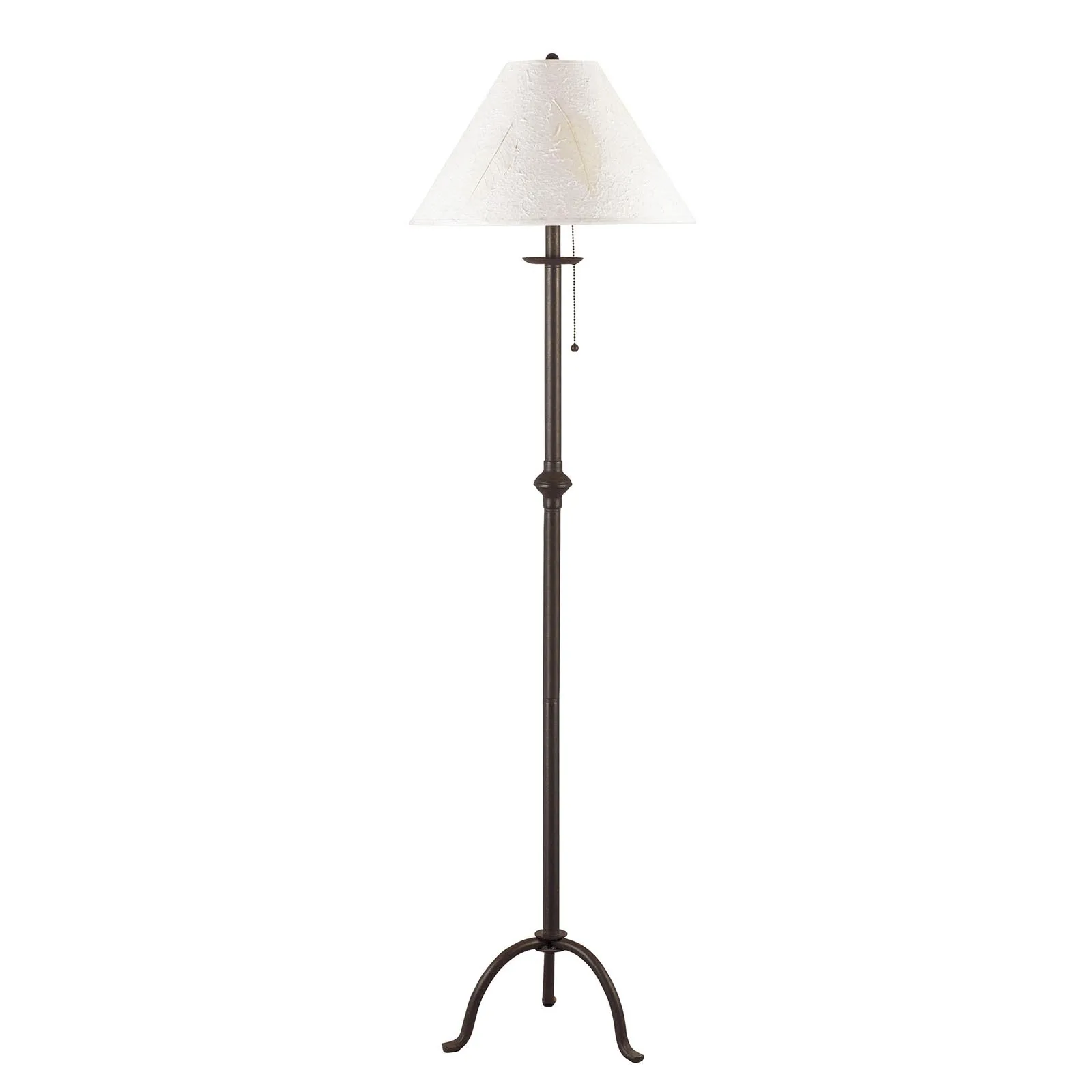 100W Iron Floor Lamp with Pull Chain