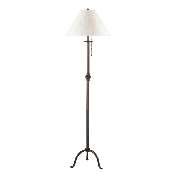 100W Iron Floor Lamp with Pull Chain