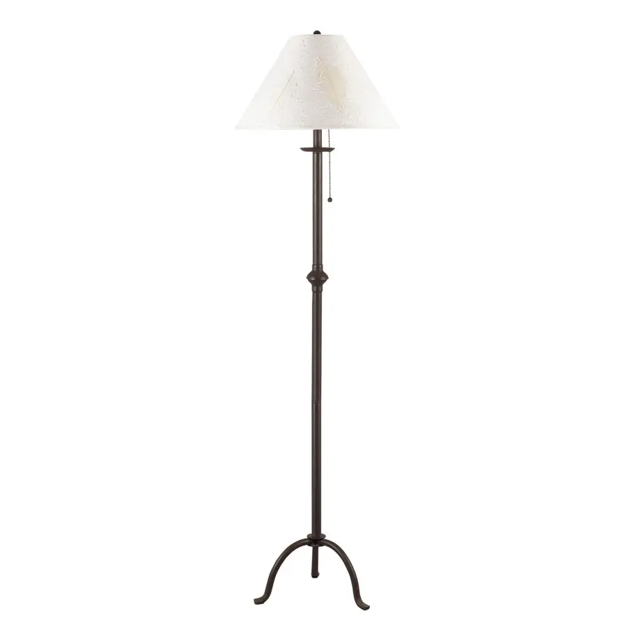 100W Iron Floor Lamp with Pull Chain